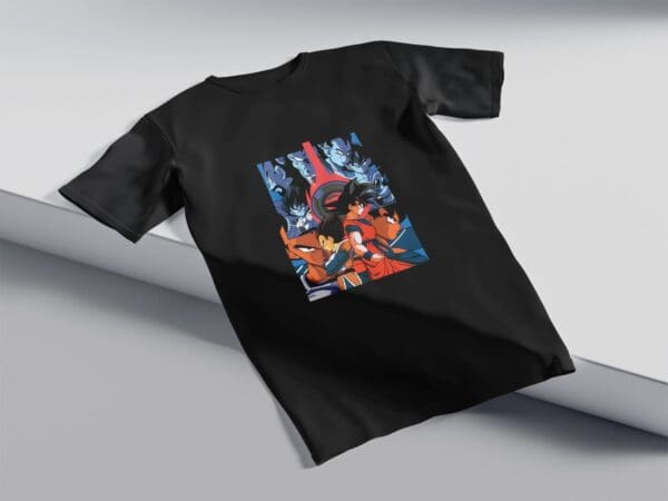 T-Shirt Czarny Koszulka Dragon Ball #19