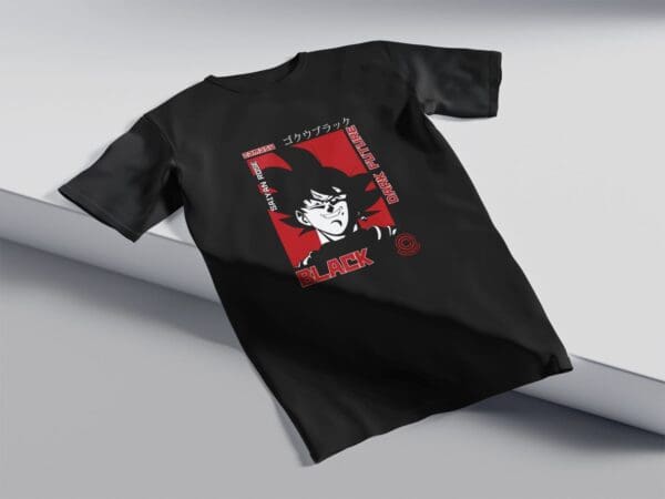 T-Shirt Czarny Koszulka Dragon Ball #7