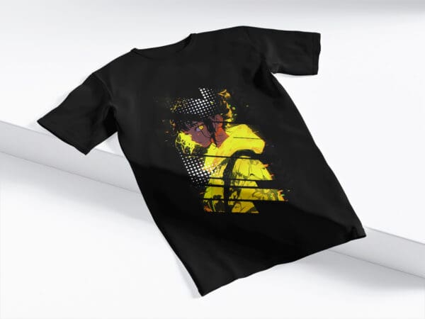 T-Shirt Czarna Koszulka Anime #89