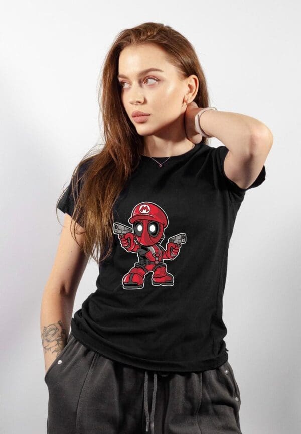 T-Shirt Czarny  Deadpool #1
