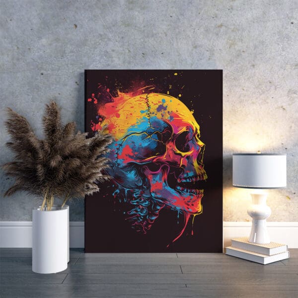 Fotoobraz Colourful Skeleton #39 60x40cm