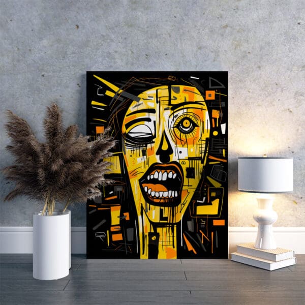 Fotoobraz Screaming women #54 60x40cm