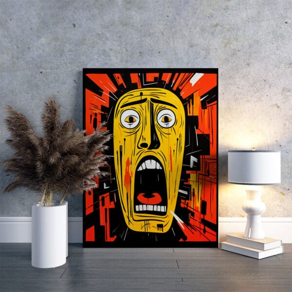 Fotoobraz Screaming women #56 60x40cm