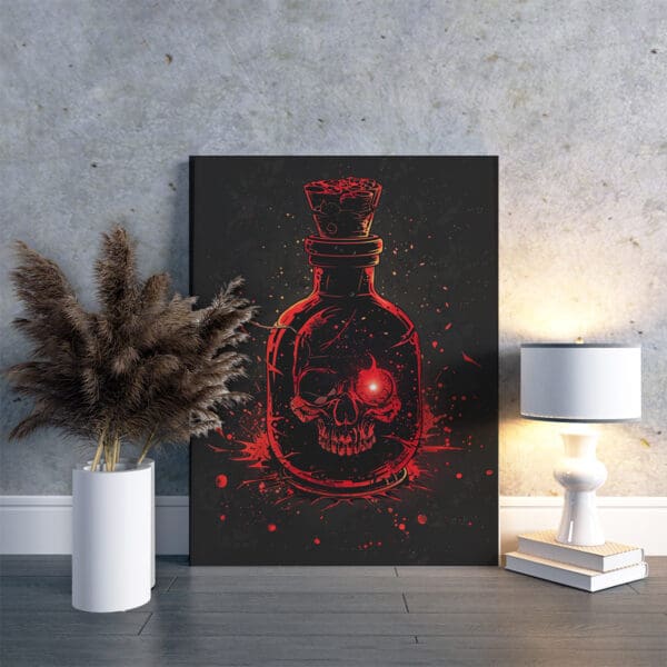Fotoobraz Evil potion bottle #61 60x40cm