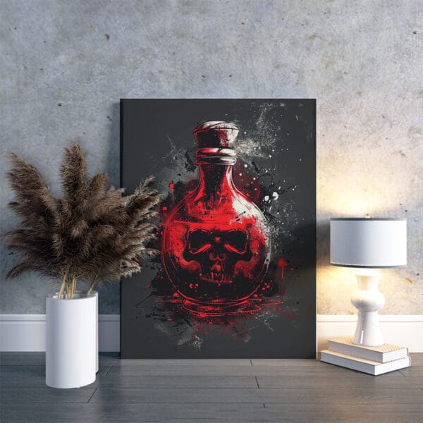 Fotoobraz Evil potion bottle #63 60x40cm