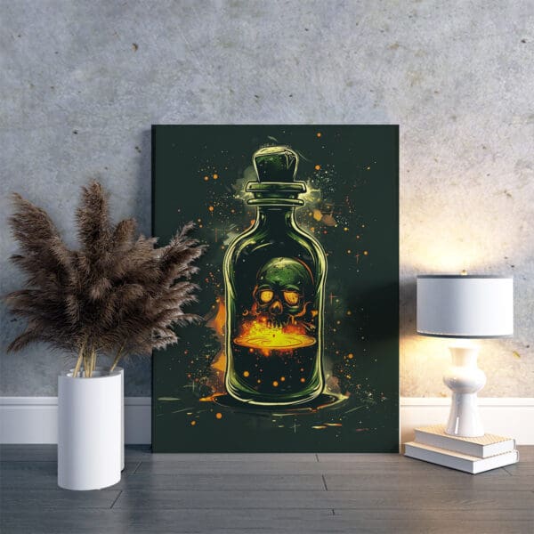 Fotoobraz Evil potion bottle #64 60x40cm